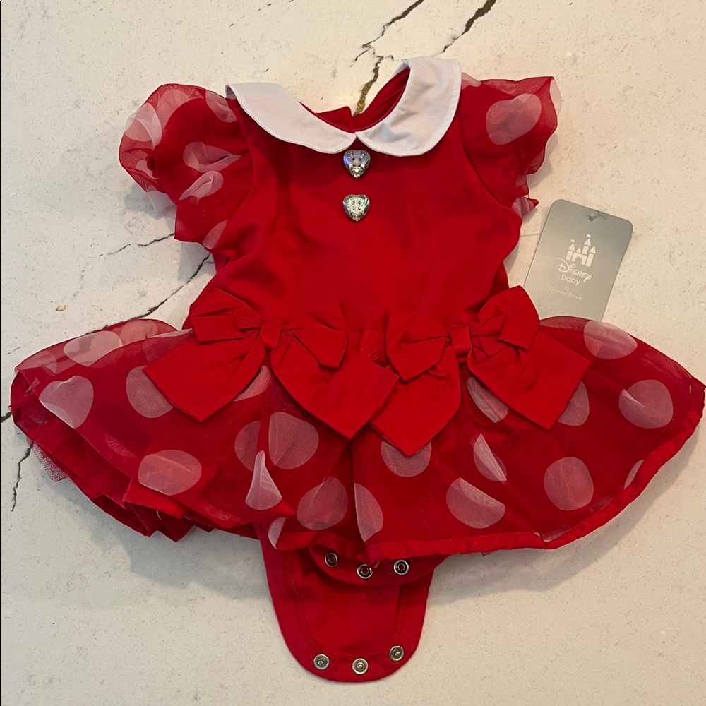 Disney Baby Minnie Mouse Costume Onesie